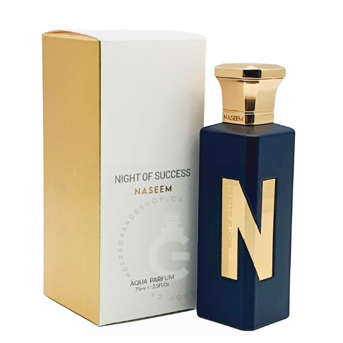 Naseem Night Of Success Aqua Parfum For Him / Her 75 ml / 2.5 Fl. oz.