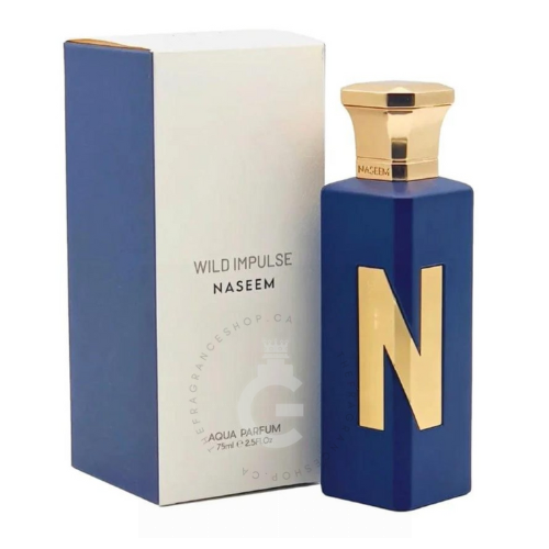 Naseem Wild Impulse Aqua Parfum For Him / Her 75 ml / 2.5 Fl. oz.