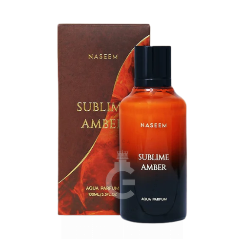 Naseem Sublime Amber Aqua Parfum For Him / Her 100 ml / 3.3 Fl. oz.