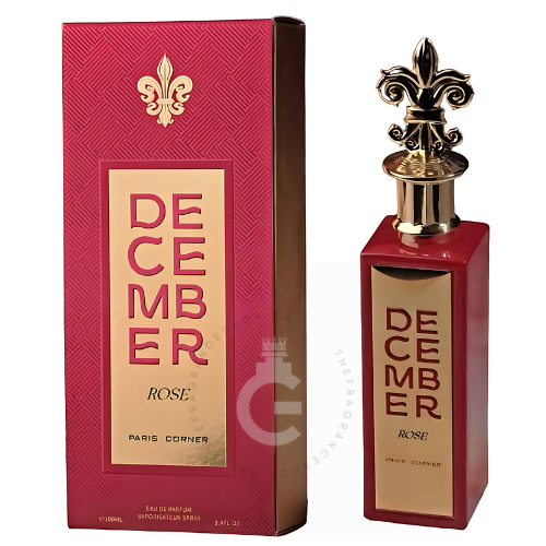 Paris Corner December Rose EDP For Him / Her 100 ml / 3.4 Fl. oz.