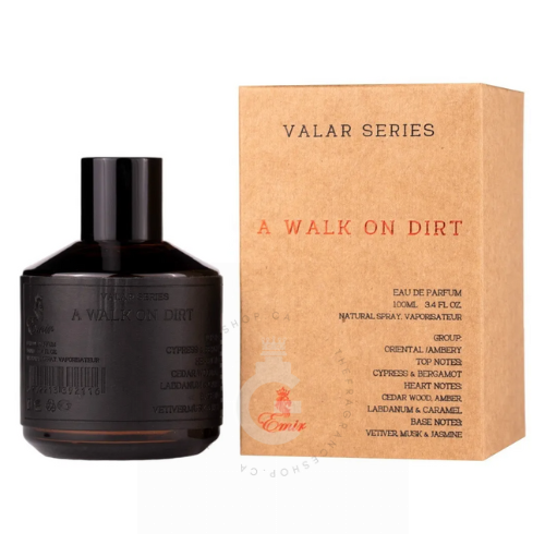 Paris Corner Emir Valar Series A Walk On Dirt EDP For Him / Her 100ml / 3.4 Fl. oz.