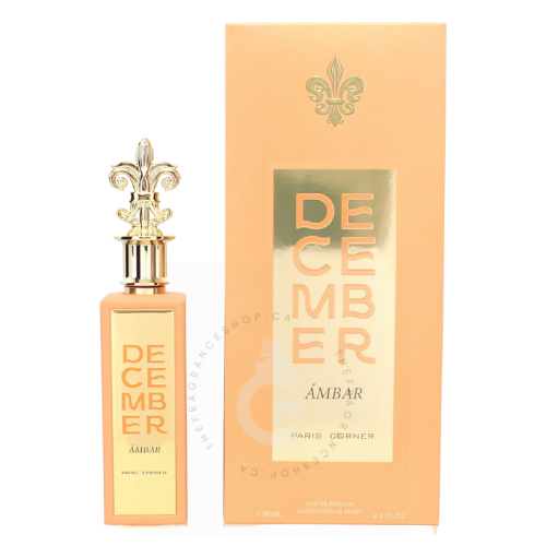 Paris Corner December Ambar EDP For Him / Her (Christian C Twist) 85ml / 2.7 Fl. oz.