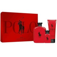 Ralph Lauren Polo Red Gift Set  EDT for him 125ml