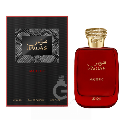 Rasasi Hawas Majestic EDP For Him / Her 100 ml / 3.38 Fl. oz.
