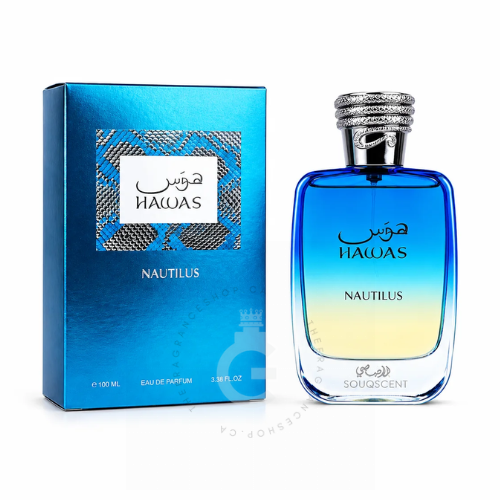 Rasasi Hawas Nautilus ( 40 Knots ) EDP For Him 100 ml / 3.38 Fl. oz.