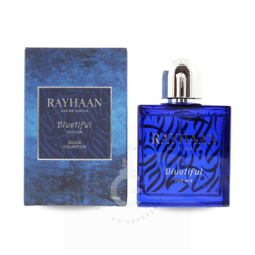 Rayhaan Bluetiful Color Collection For Her EDP 100 ml / 3.4 Fl. oz.