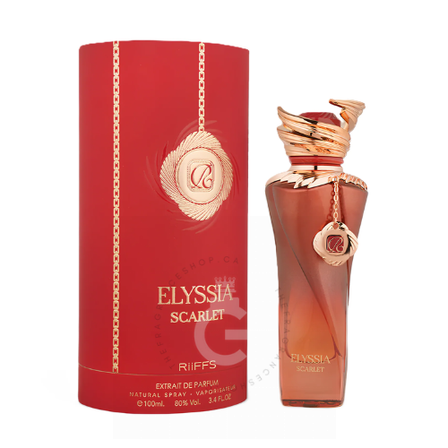 Riiffs Elyssia Scarlet Extrait de Parfum For Her 100 ml / 3.4 Fl. oz.