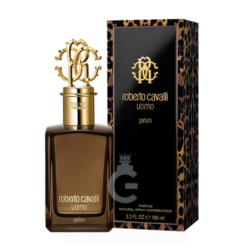 Roberto Cavalli Uomo Parfum For Him 100 ml / 3.3 Fl. oz. Roberto Cavalli Uomo Parfum For Him 100 ml / 3.3 Fl. oz.