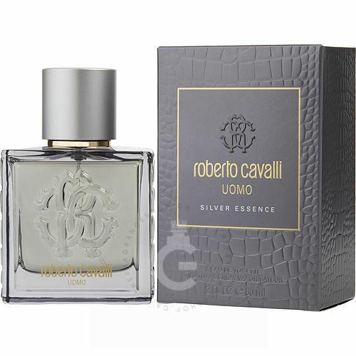 Roberto Cavalli Uomo Silver Essence EDT For Men 60mL - Uomo Silver Essence