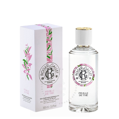 Roger & Gallet Feuille De The Wellbeing Fragrant Water For Him / Her 100 ml / 3.3 Fl. oz.