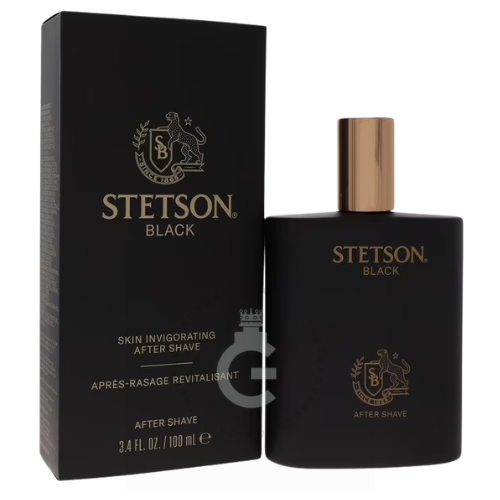 Stetson Black Skin Invigorating After shave For Him 100 ml / 3.4 Fl. oz.