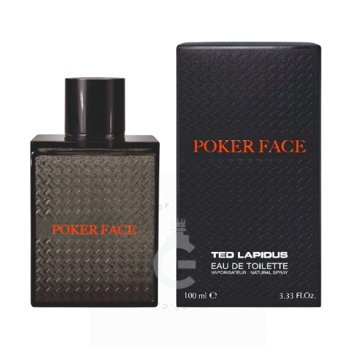 Ted Lapidus Poker Face EDT For Him 100 ml / 3.33 Fl. oz.