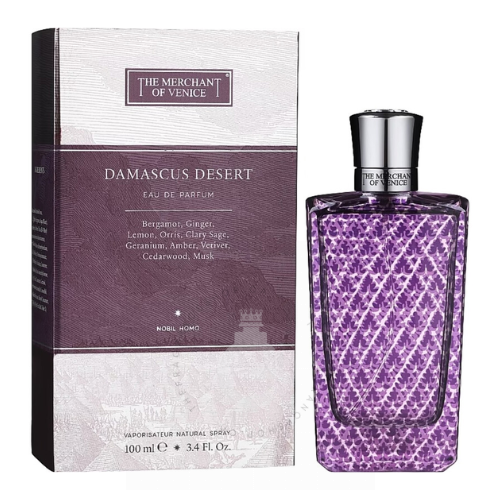 The Merchant Of Venice Damascus Desert EDP For Him / Her 100 ml / 3.4 Fl. oz.