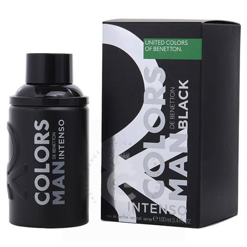 United Colors Of Benetton Colors De Benetton Man Black Intenso For Him EDP 100 ml / 3.3 Fl. oz