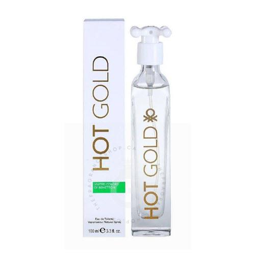 United Colors Of Benetton Hot Gold For Her EDP 100 ml / 3.3 Fl. oz United Colors Of Benetton Hot Gold For Her EDP 100 ml / 3.3 Fl. oz