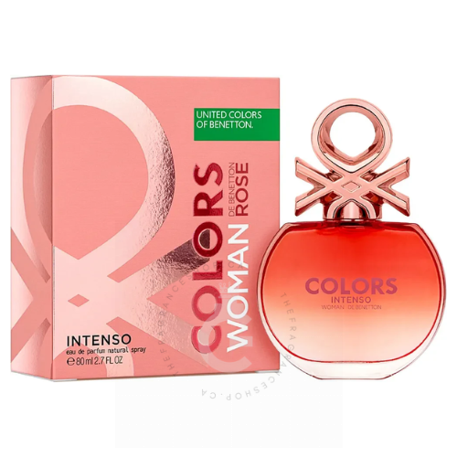United Colors Of Benetton Colors de Benetton Woman Rose Benetton Intenso For Her EDP 80 ml / 2.7 Fl. oz.