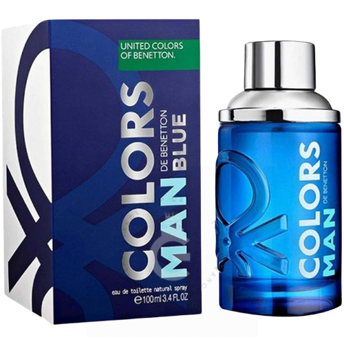 United Colors Of Benetton Colors De Benetton Man Blue For Him EDP 100 ml / 3.3 Fl. oz