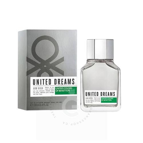 United Colors Of Benetton United Dreams Aim High For Him EDP 100 ml / 3.3 Fl. oz United Colors Of Benetton United Dreams Aim High For Him EDP 100 ml / 3.3 Fl. oz