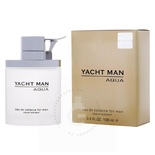 Yacht Man Aqua EDT For Him 100ml / 3.4 Fl. oz.