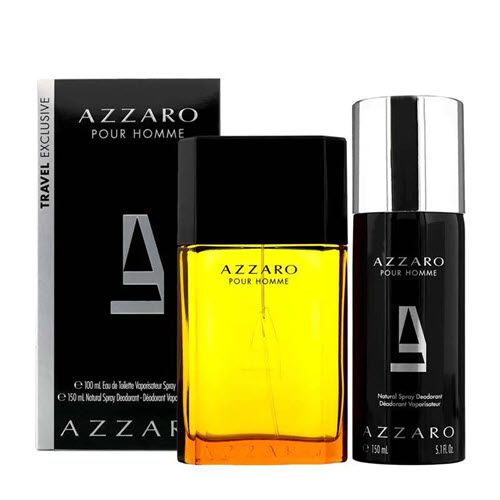Azzaro Pour Homme Travel Exclusive Gift Set For Him