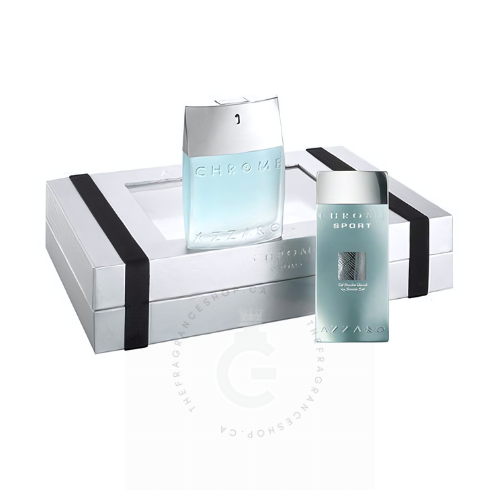 Azzaro Chrome Sport  2pcs Gift Set For Men 