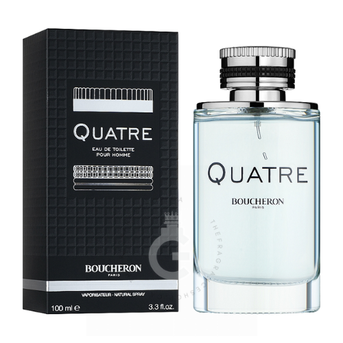 Boucheron Quatre Pour Homme EDT 100 ml / 3.3 Fl. oz.