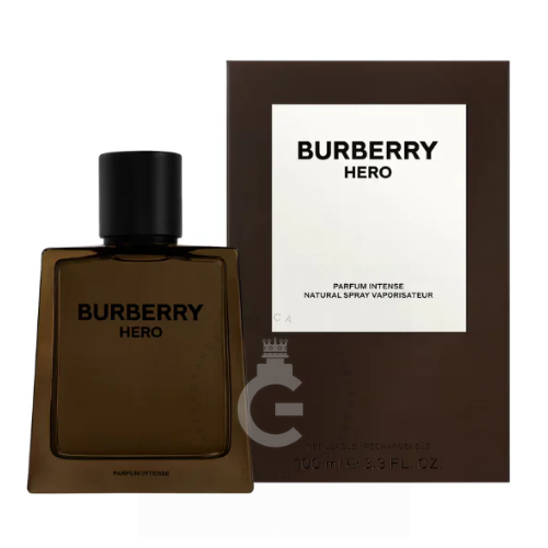 Burberry Hero Parfum Intense For Him Refillable / Rechargeable 100 ml / 3.3 Fl. oz.