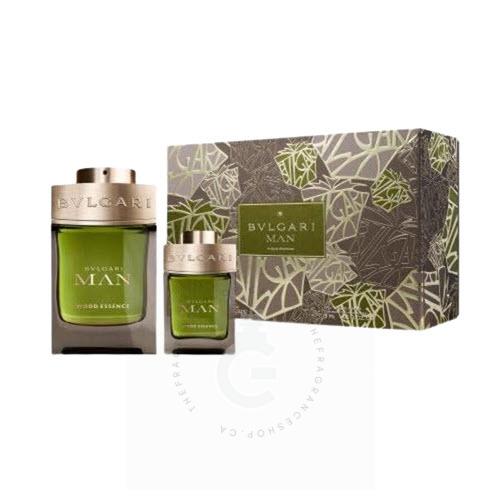 Bvlgari Man Wood Essence EDP For Him 2 pcs Gift Set
