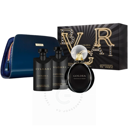 Bvlgari Goldea The Roman Night 3pcs Gift Set For Her 50ml / 1.7 Fl. oz.
