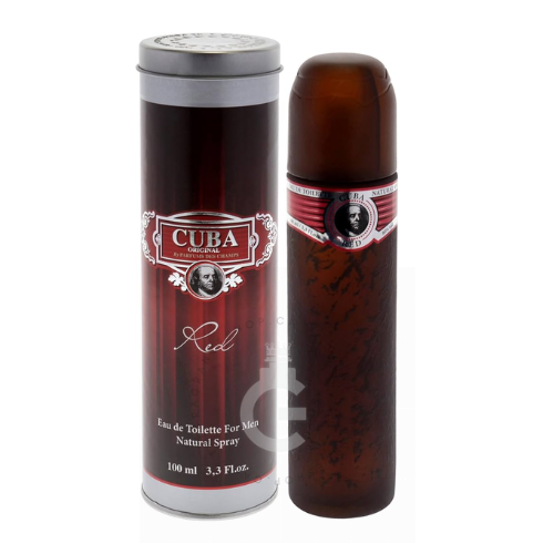 Cuba Red EDT For Men 100 ml / 3.3 Fl. oz.