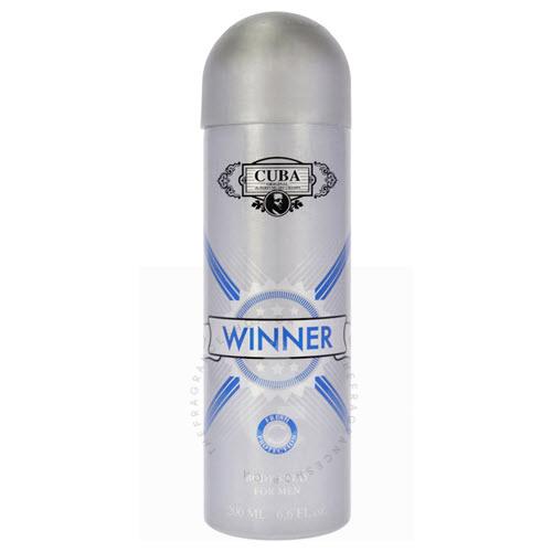 Cuba Winner Body Spray For Him 100ml / 6.7 Fl.Oz.