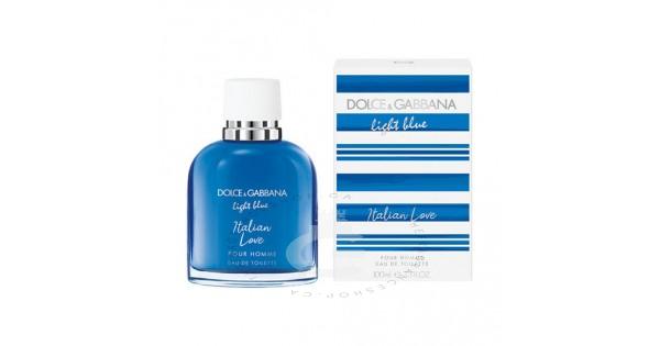 Dolce Gabbana Light Blue Italian Love For Men 100ml