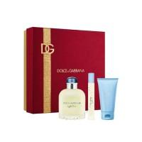 Dolce & Gabbana Light Blue Pour Homme 3pcs To Go Gift Set EDT For Him 