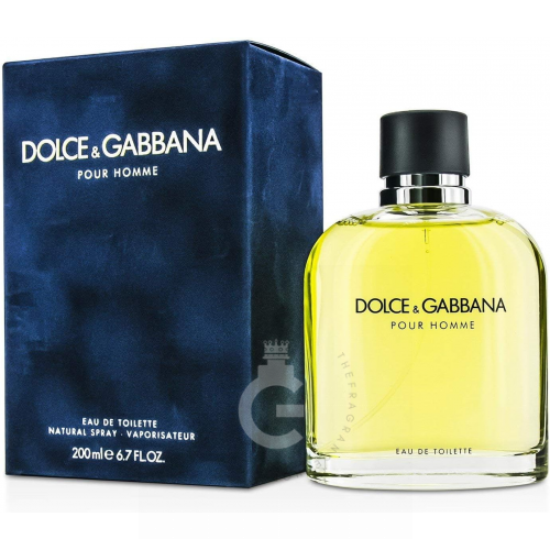 Dolce & Gabbana Classic Pour Homme EDT 200 ml / 6.7 Fl. oz.