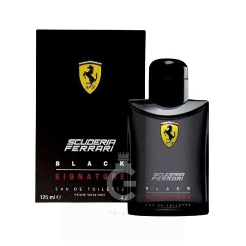 Ferrari Scuderia Black Signature by Ferrari EDT for him 125ml