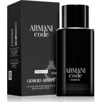 Giorgio Armani Armani Code Parfum Refillable Spray For Him 75mL