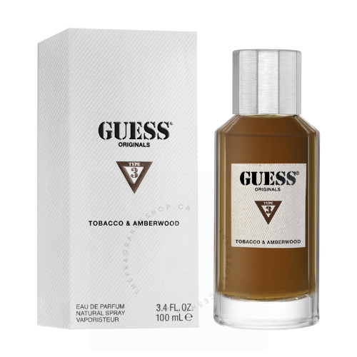 Guess Tobacco & Amberwood EDP For Him 100 ml / 3.4 Fl. oz.