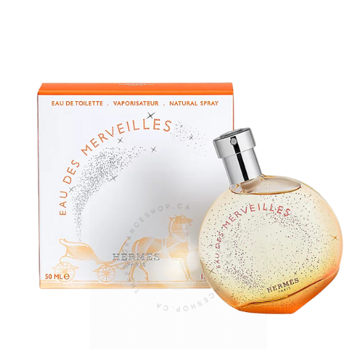 Hermes Eau Des Merveilles EDT for Her 50 ml / 1.6 Fl. oz.