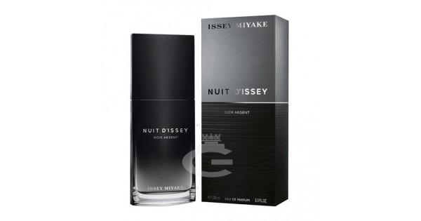 イッセイミヤケ Nuit d'Issey Noir Argent 100ml Issey Miyake Nuit D'Issey Noir Argent EDP for him 100mL - Nuit D