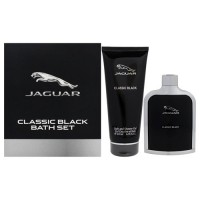 Jaguar Classic Black Bath Set For Him