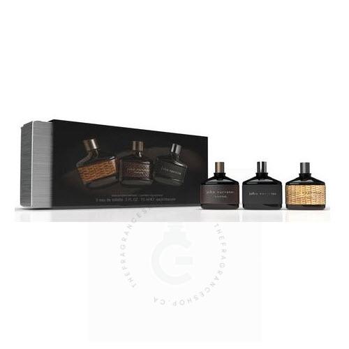 John Varvatos JV Collection Coffret EDT Gift Set 3Pcs