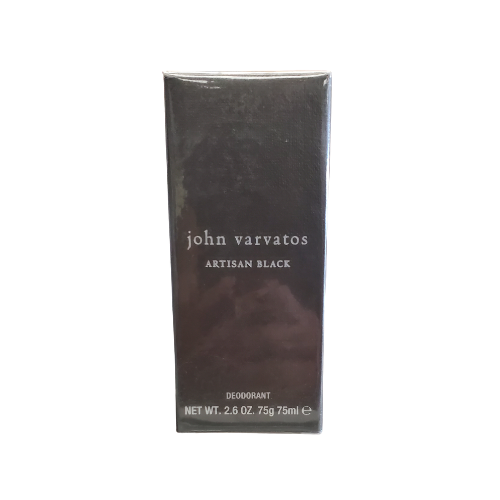 John Varvatos Artisan Black Deodorant for him 75mL