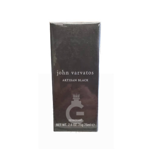 John Varvatos Artisan Black Deodorant for him 75mL