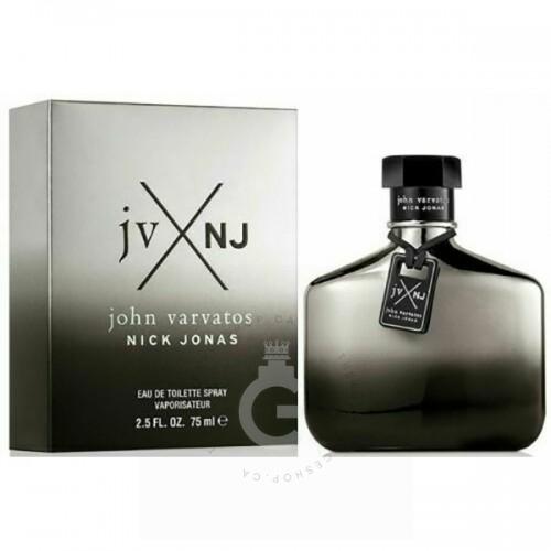 John Varvatos JV x NJ Nick Jonas Silver Edition EDT for Him 75mL