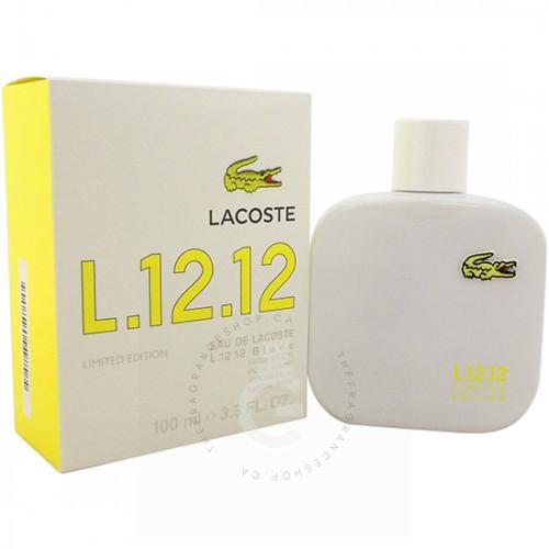 Lacoste Eau De Lacoste L.12.12 Blanc Limited Edition Neon For Him EDT 100ml / 3.3oz