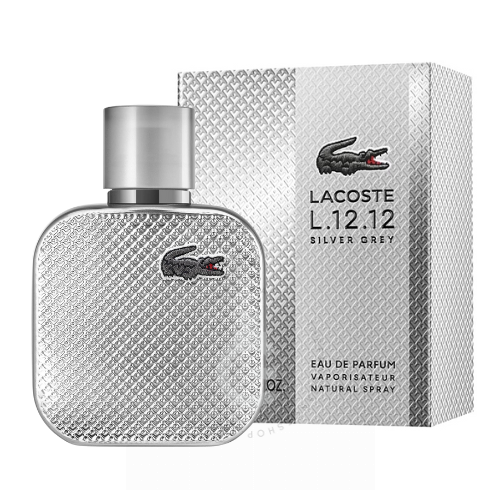 Lacoste L.12.12 Silver Gray EDP For Him 100 ml / 3.3 Fl. oz.