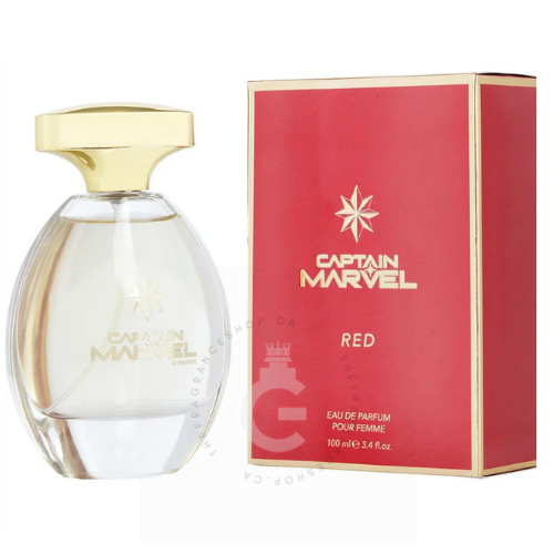 Marvel Captain Marvel Red EDP For Her 100 ml / 3.4 Fl. oz.