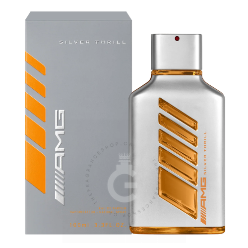 Mercedes Benz AMG Silver Thrill For Him EDP 100 ml / 3.3 Fl. oz.