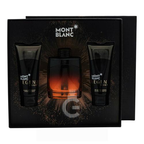 Mont Blanc Legend Night EDP 3pcs Gift Set For Him 100mL