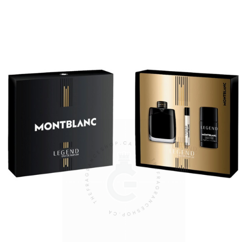 Montblanc Legend EDP For Him 100 ml 3Pcs Gift Set